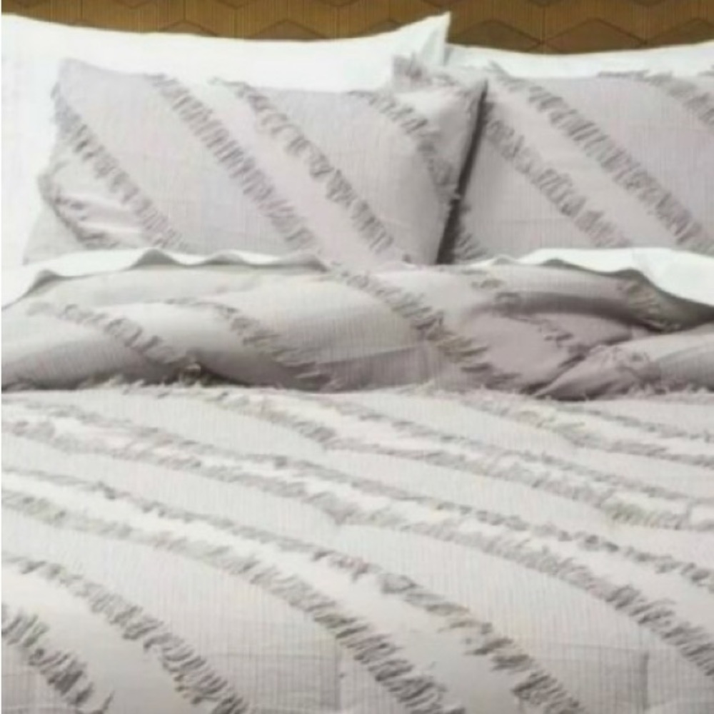 OPALHOUSE Grey Devut Cover Twin XL
